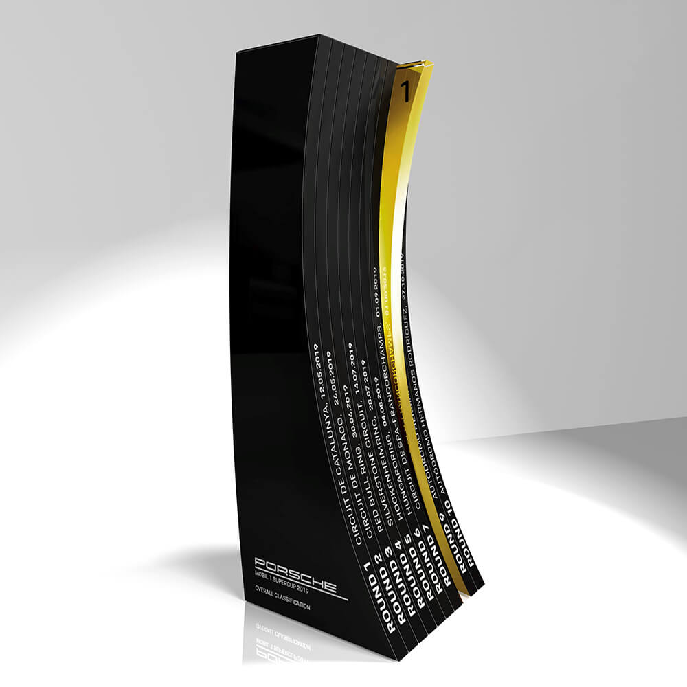 Award aus Acrylglas für Porsche